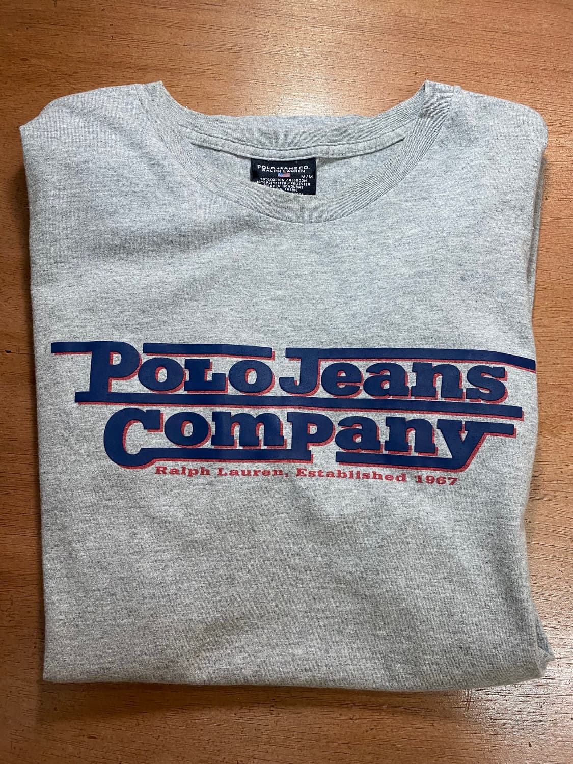 Polo jeans 반팔티 그레이 M 상품이미지1