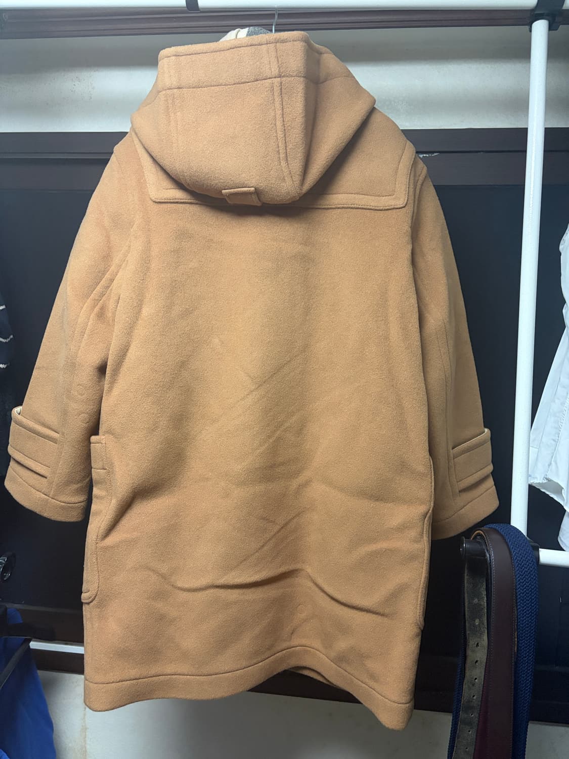 버버리 그리니치 더플코트 미드 카멜 06사이즈 새제품 상품이미지2