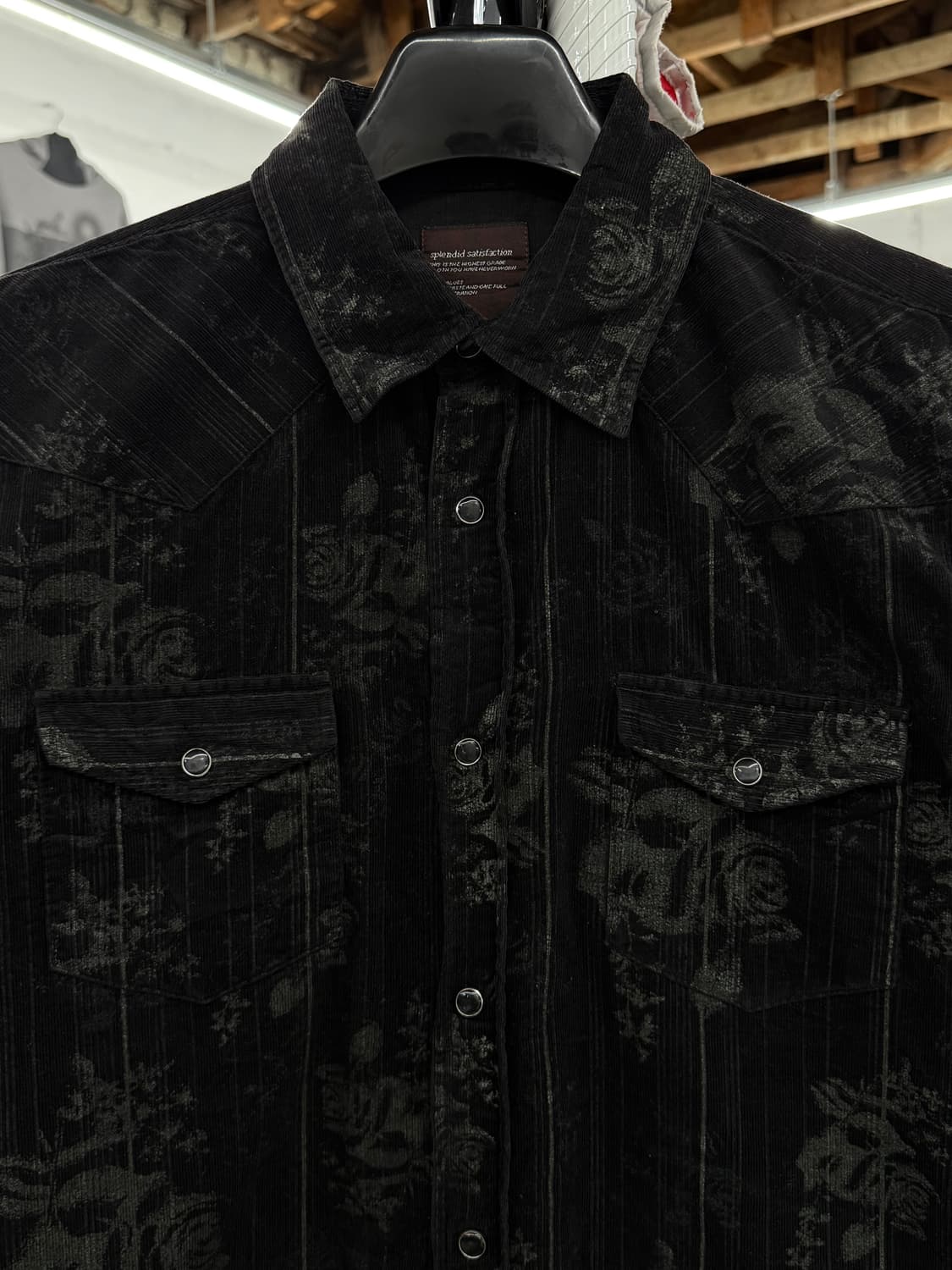 splendid satisfaction 코듀로이 셔츠 상품이미지2
