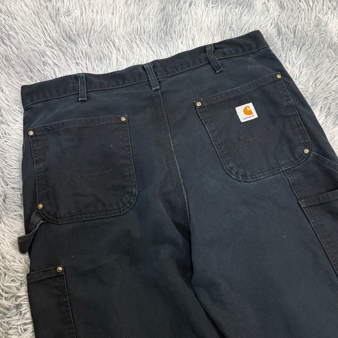 칼하트 B01 더블니 BLK 블랙 상품이미지4