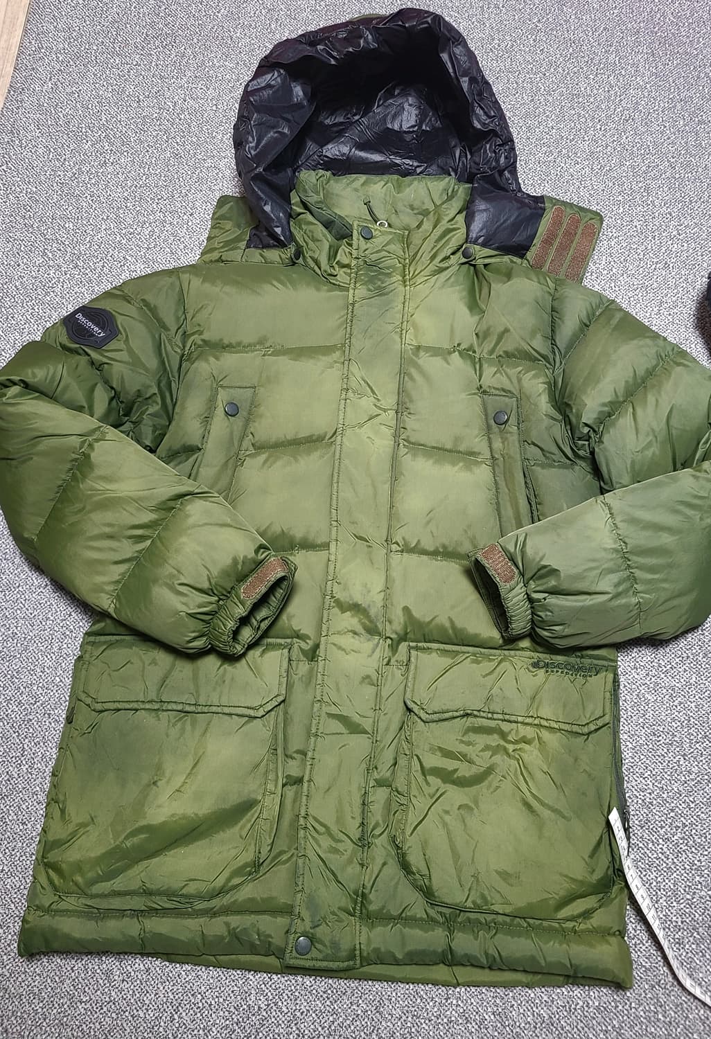 디스커버리 남녀 오리털 포켓 패딩 95  M 상품이미지1