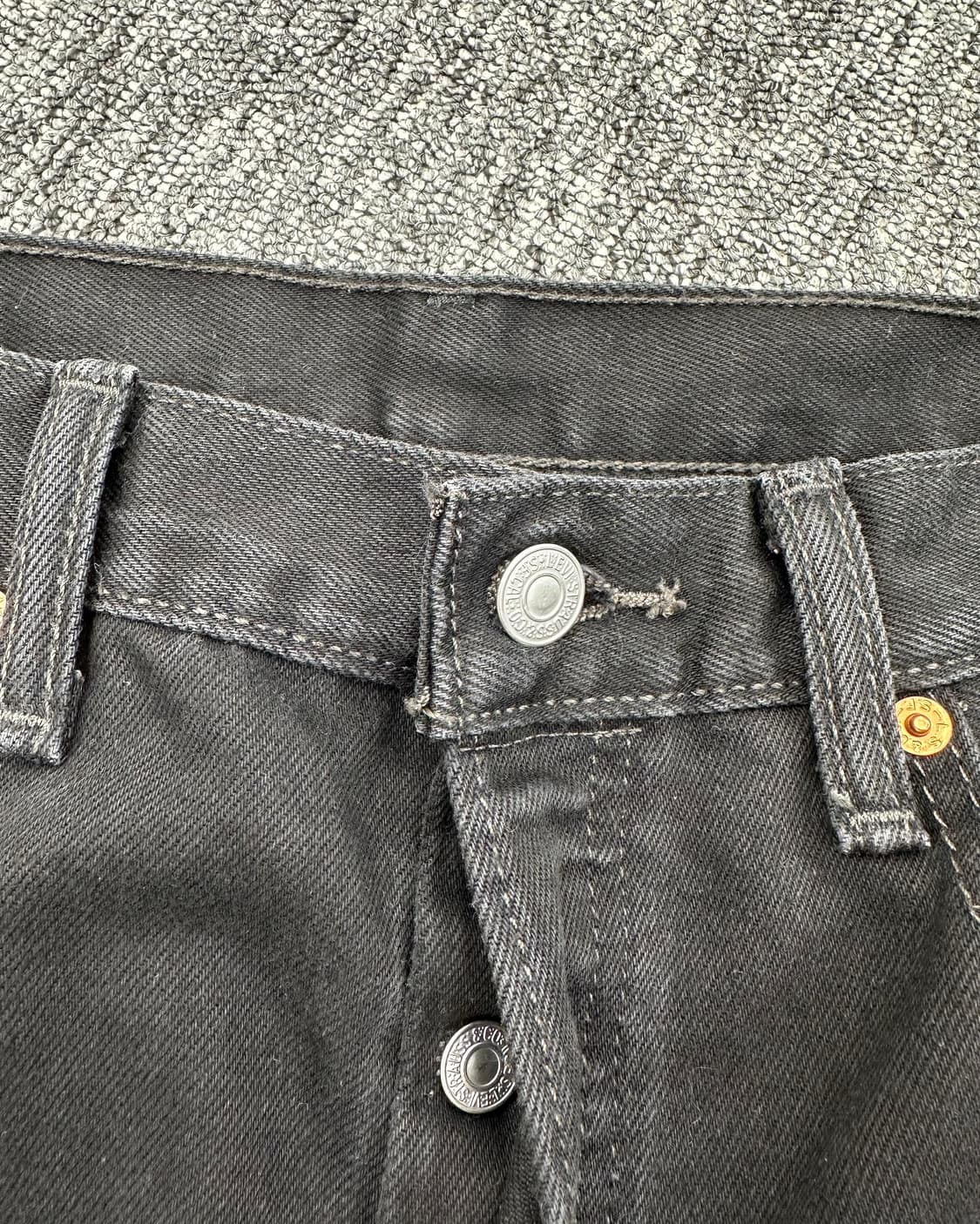 (허단42)00'S 리바이스 501 블랙-M1127 상품이미지2