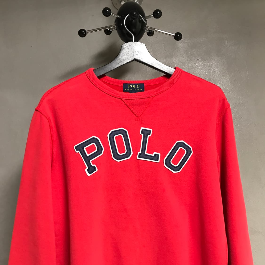 폴로 랄프로렌 맨투맨 레드 L14-16(W) 상품이미지2