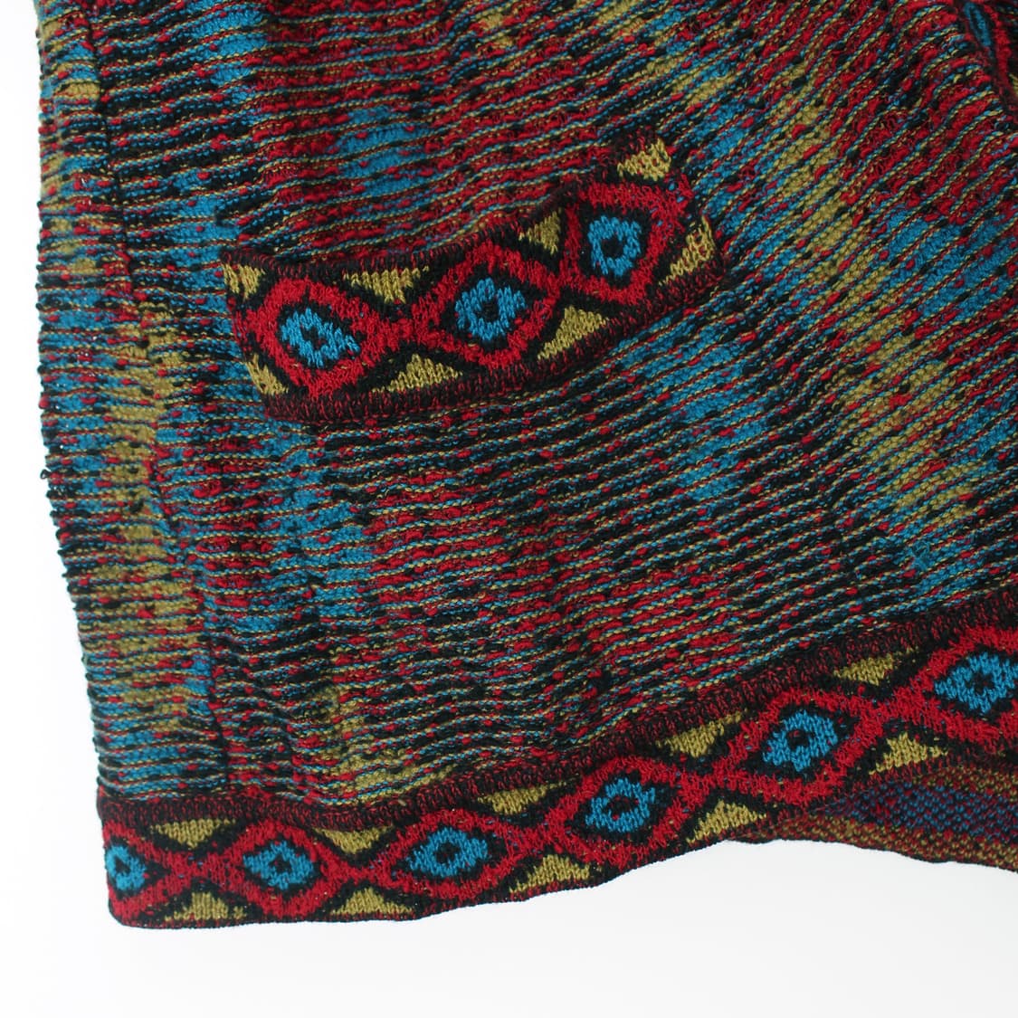 미쏘니 Missoni 빈티지 울 패턴 멀티컬러 니트 가디건 상품이미지3