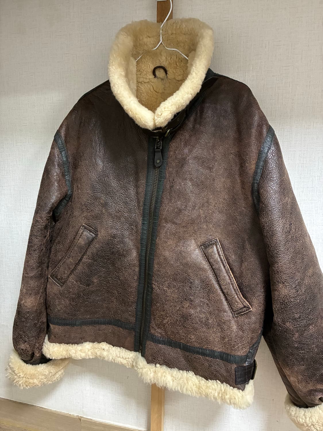 리얼 양가죽 B-3 무스탕 라지 FEDELESS inc. 상품이미지3