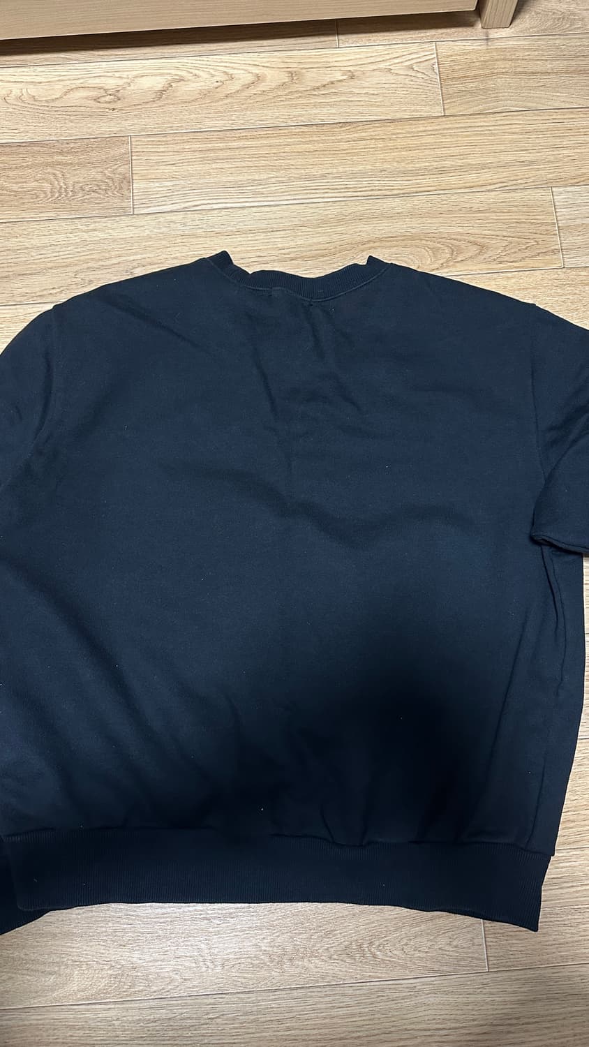 검정 빈티지 맨투맨 S 상품이미지2