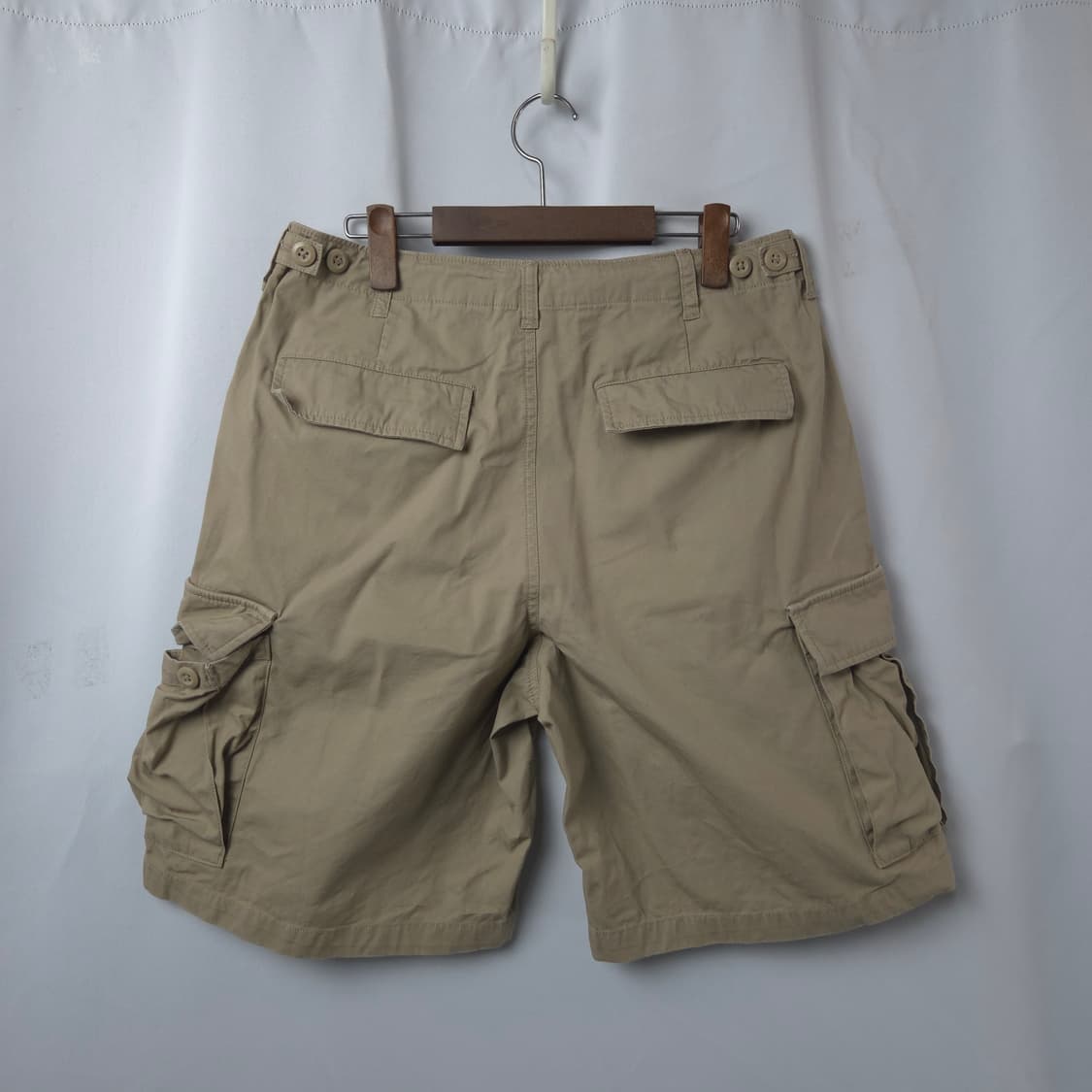남32 무신사 베이지 카고 반바지 쇼츠 상품이미지3