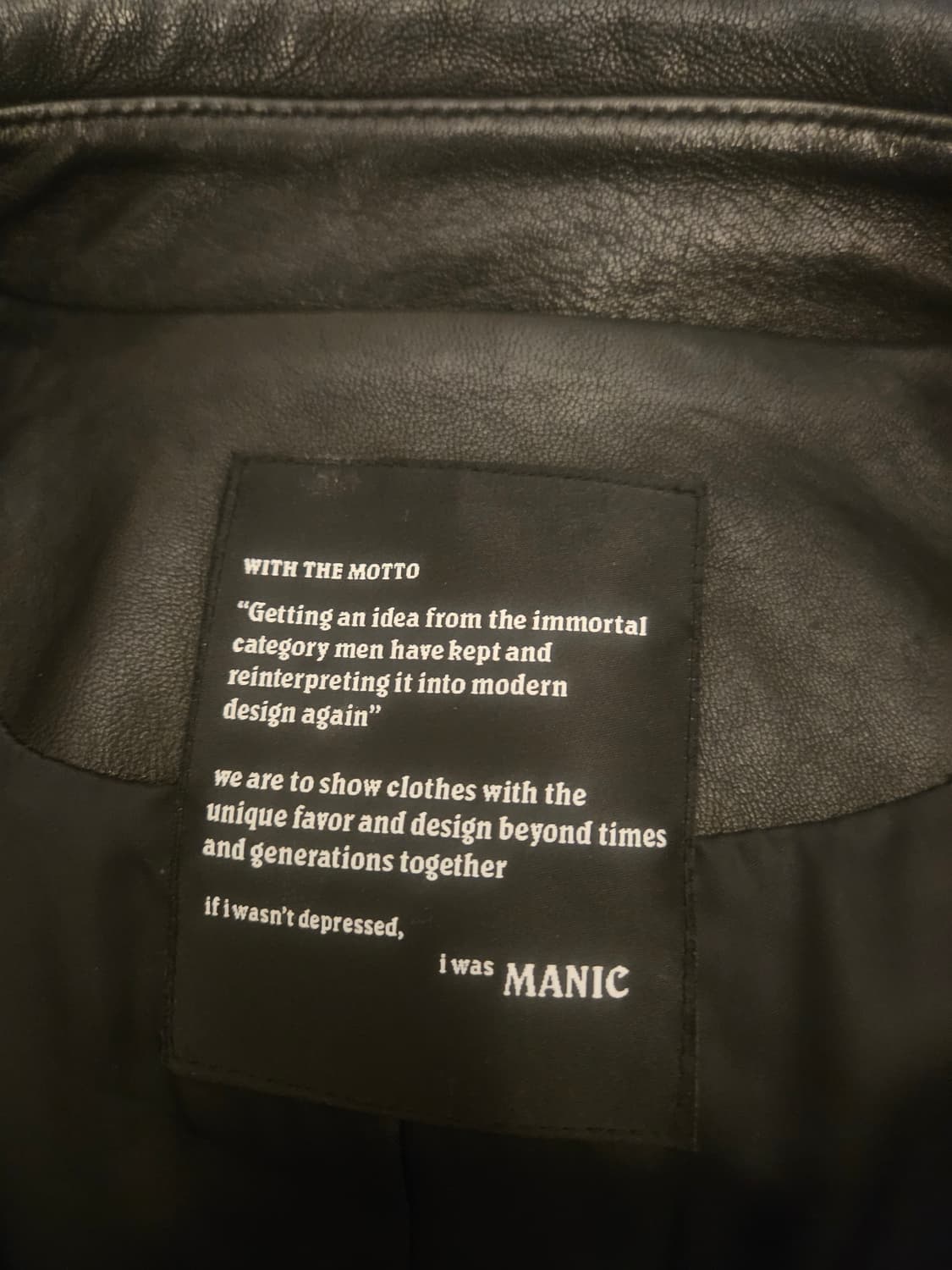 매닉 양가죽 자켓 상품이미지3