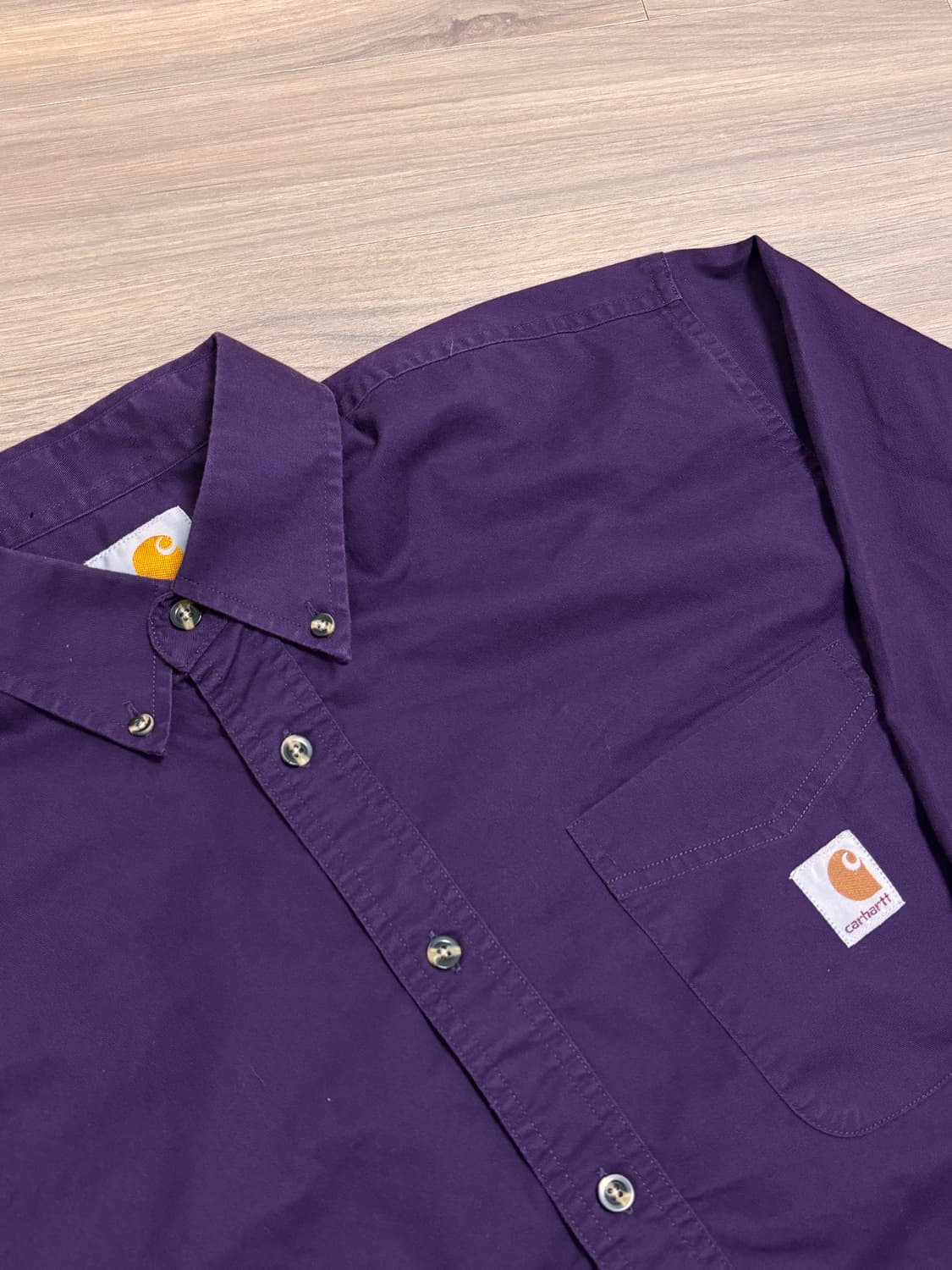 칼하트 셔츠 L 보라 상품이미지2