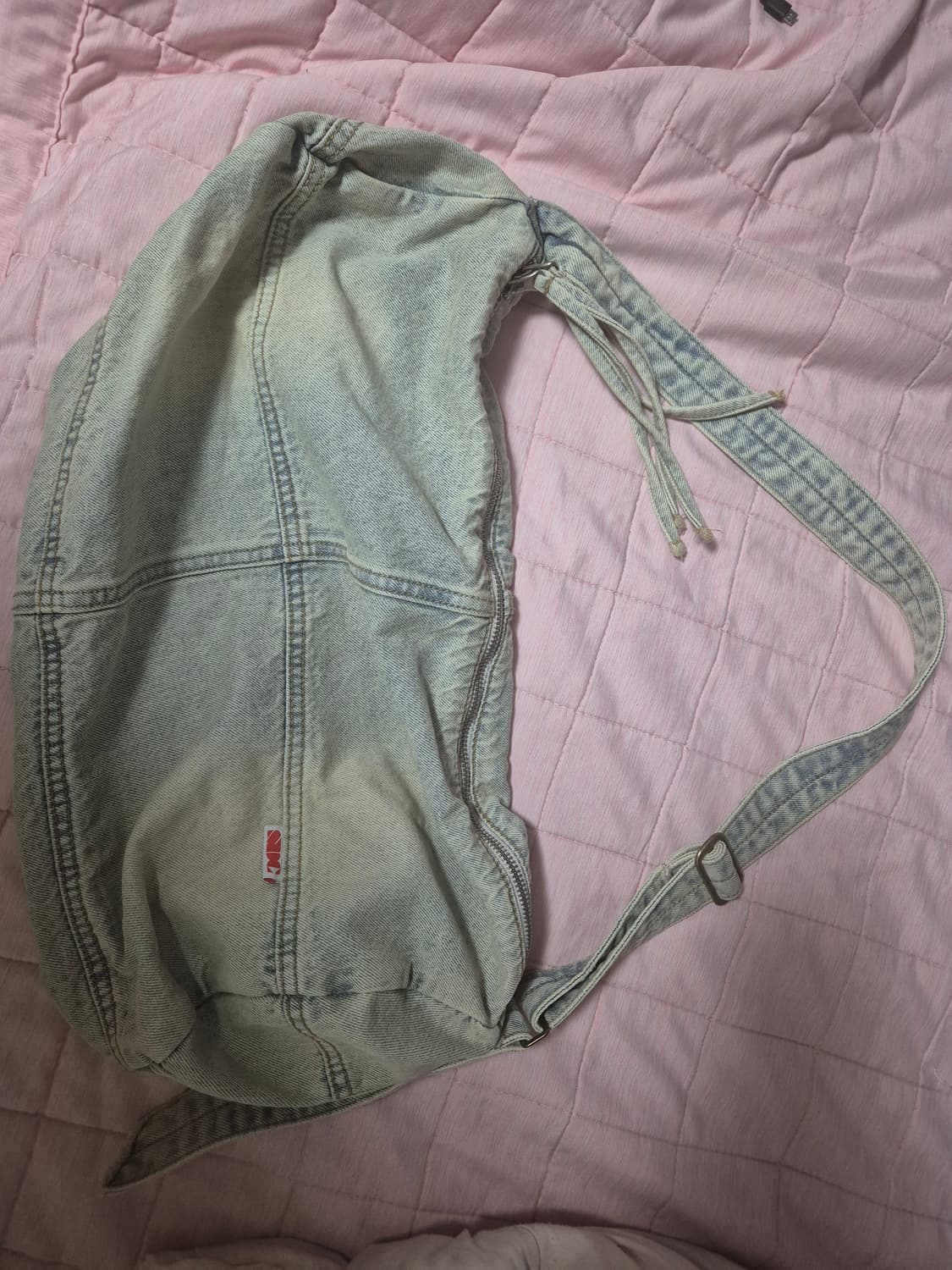 스컬프터 백 Vintage Brushed Denim Duffel Bag  상품이미지3