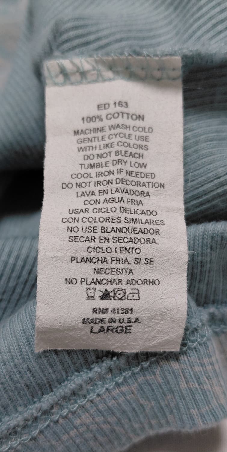 [L] 빈티지 Skinny Minnie 타투 아트 라인스톤 티셔츠 상품이미지8