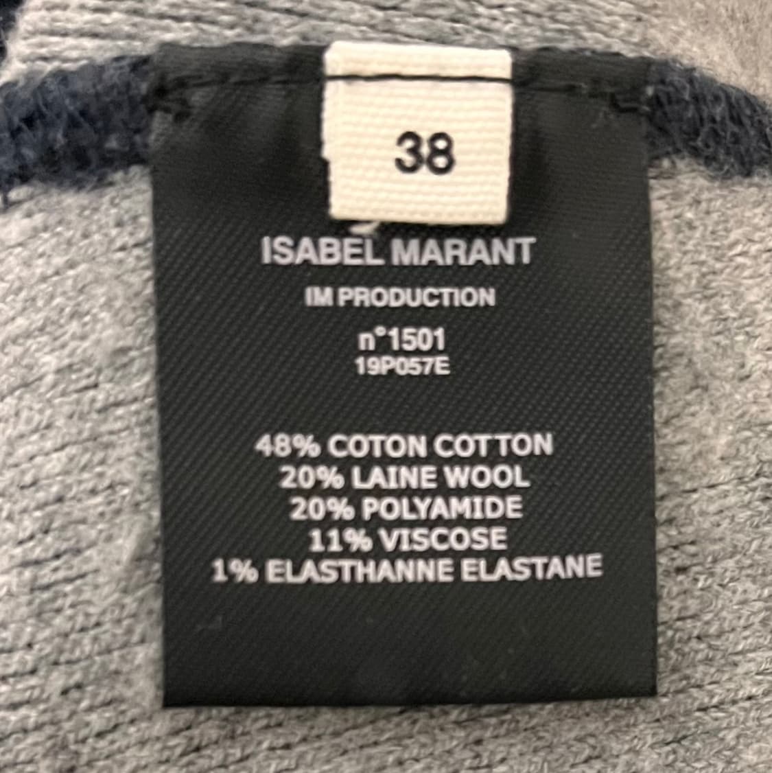 이자벨마랑 칼린 레이스업 니트 38 상품이미지4