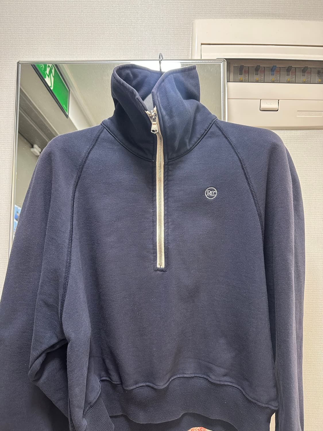 Recto 하프짚업 맨투맨 상품이미지4