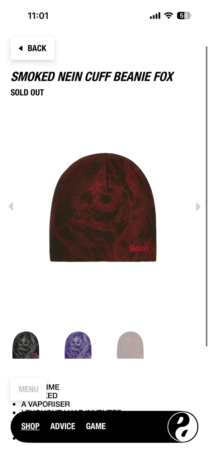 팔라스 26SS 비니 판매합니다 상품이미지1