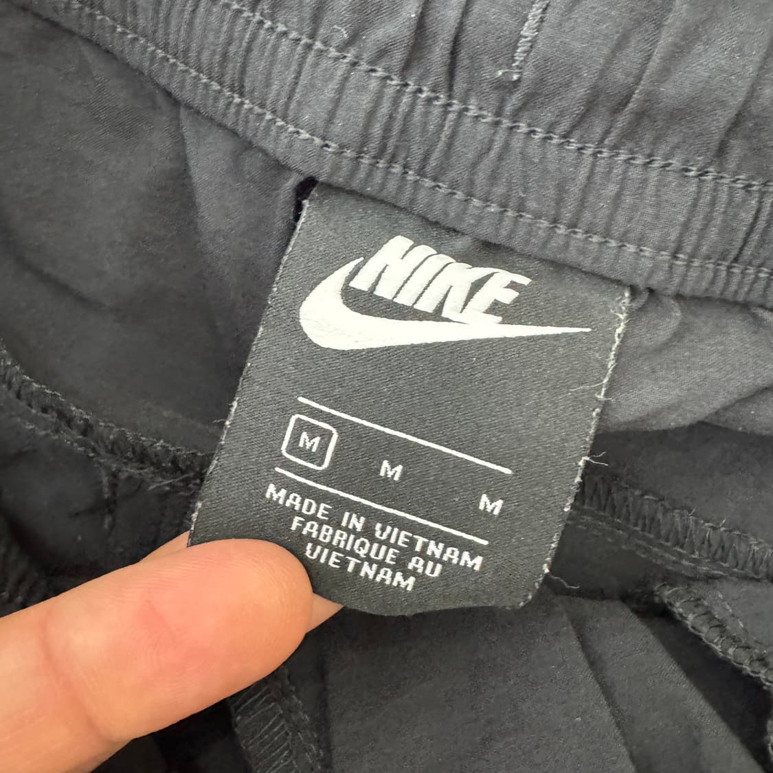M 나이키 ME 스테이트먼트 블랙 스트릿 우븐 팬츠 상품이미지5