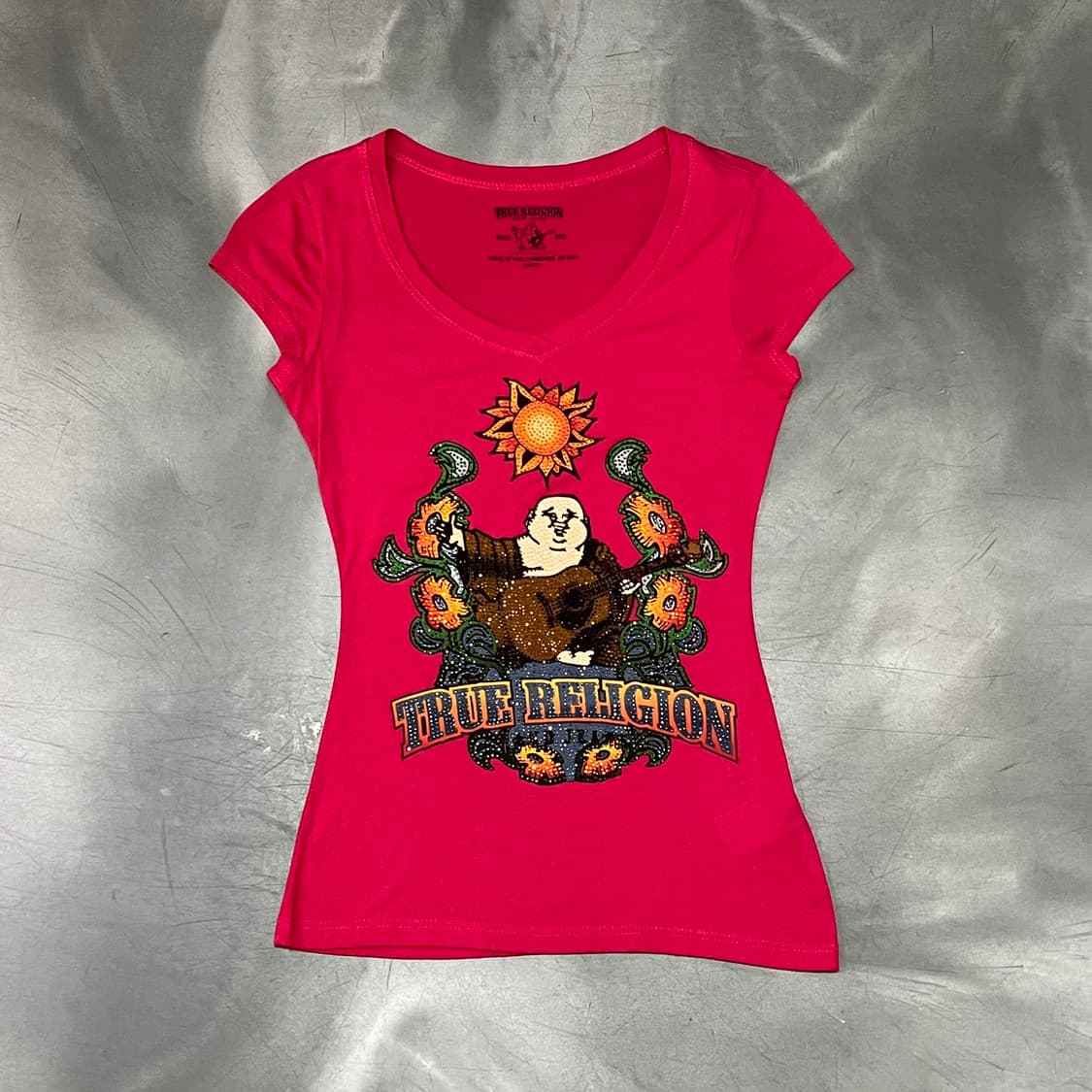  트루릴리젼 큐빅 프린팅 반팔티 y15988 상품이미지1