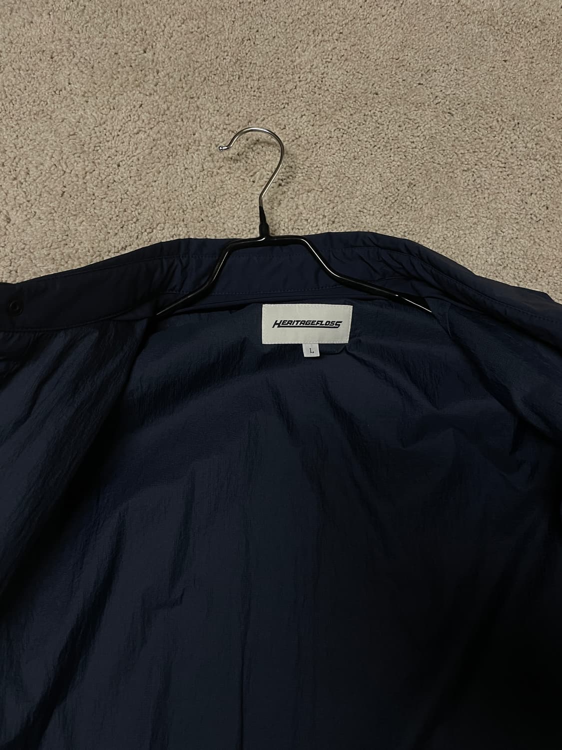 헤리티지플로스 윈드브레이커 셔츠 L 상품이미지4