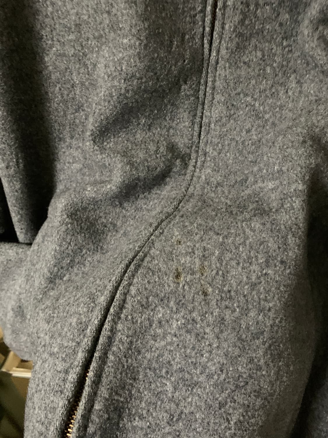 펜들턴 made usa 울 블루종 점퍼 자켓 L (데미지) 상품이미지4