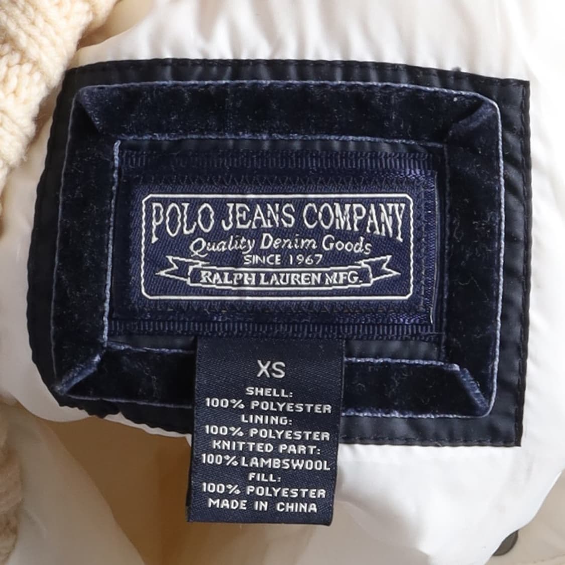 폴로 진스 Polo Jeans Knit Quilting Jacket  상품이미지7