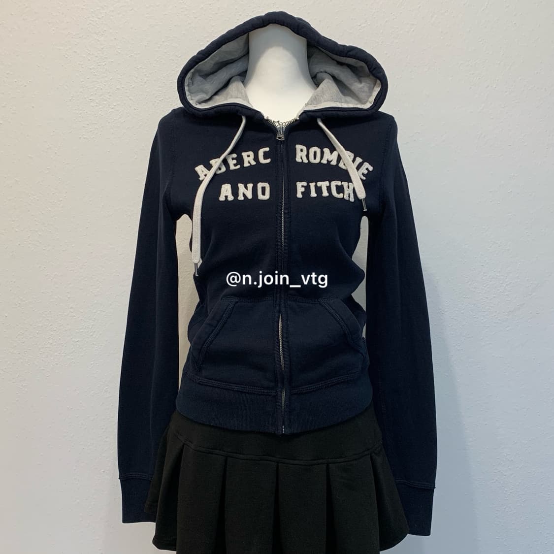 아베크롬비 네이비 후드집업 상품이미지1