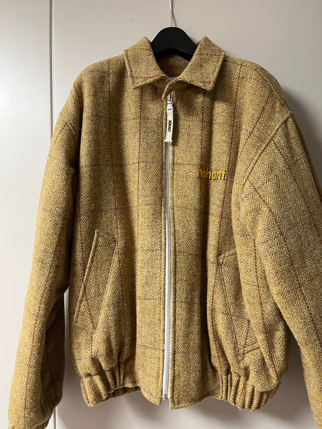 [노앙]HARRIS TWEED BLOUSON JACKET_S size 상품이미지6