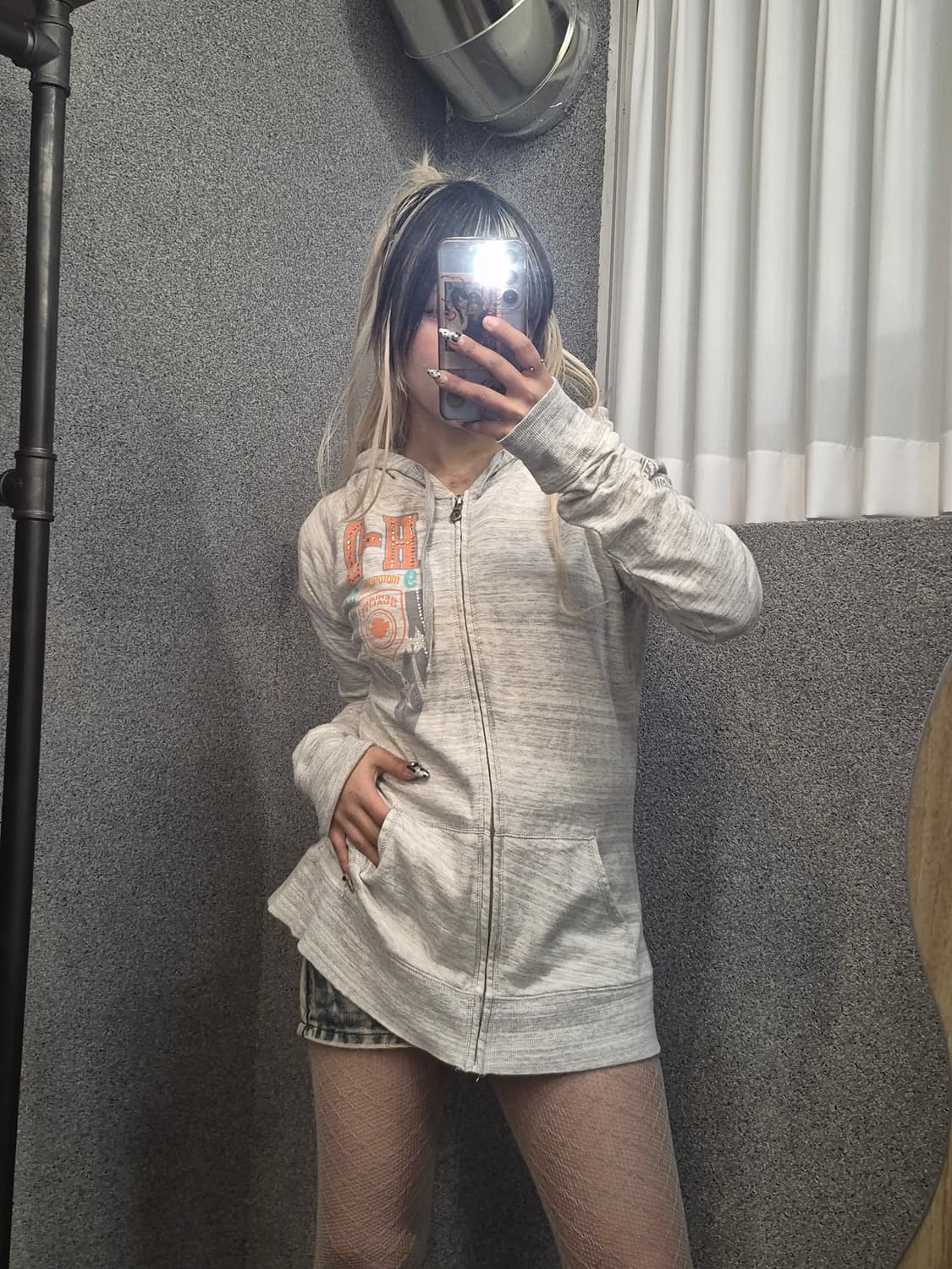 HARLEY DAVIDSON PRINTING HOODIE ZIPUP  상품이미지1