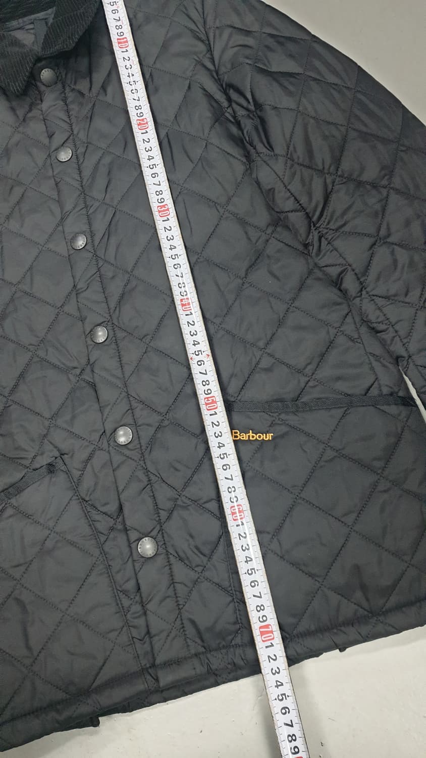 바버 퀄팅 자켓 리데스데일 블랙 S 상품이미지3