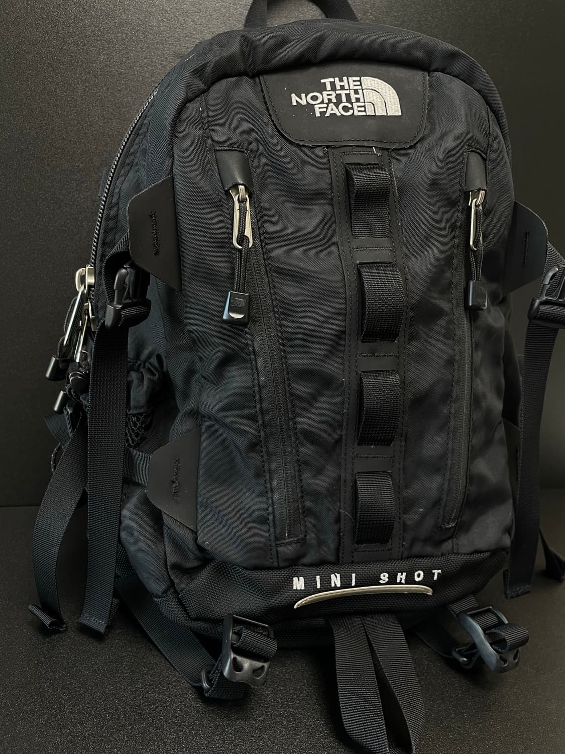 노스페이스 미니샷 블랙 백팩 12L 상품이미지1
