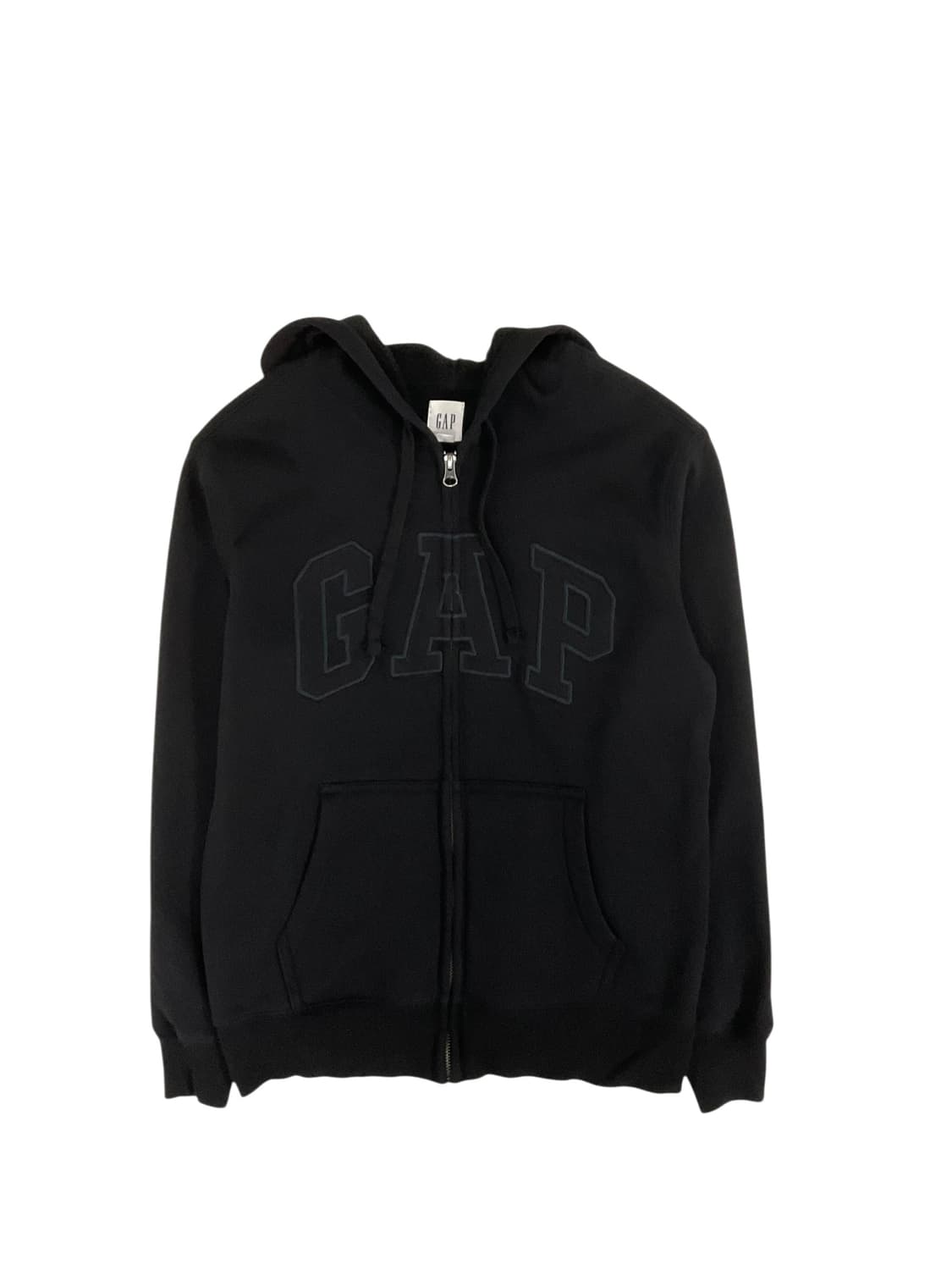 갭 올블랙 후드집업 (xs) 상품이미지1