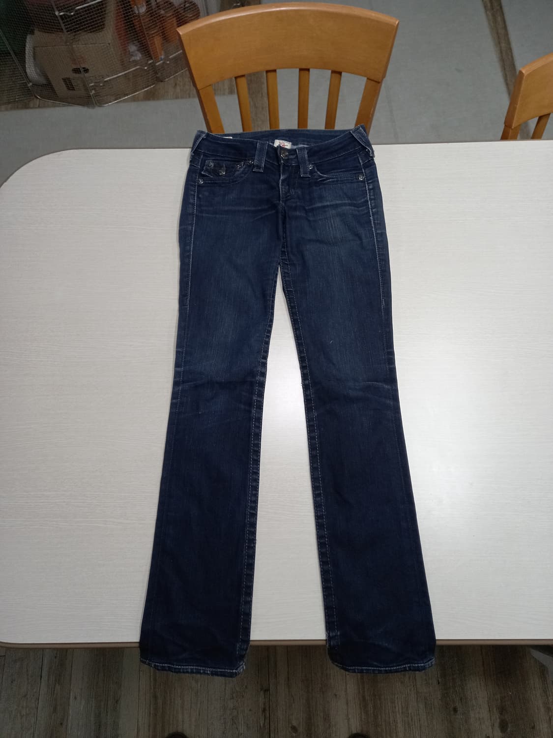 25 트루릴리젼 USA Billy 워싱 스판 슬림일자진 진청 25-292 상품이미지1