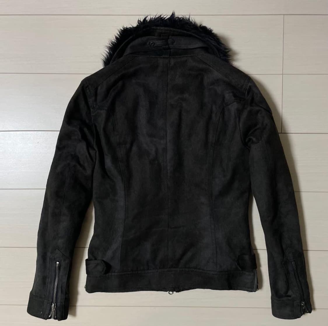 Tornado Mart 00s vkei fur rider Suede 상품이미지2