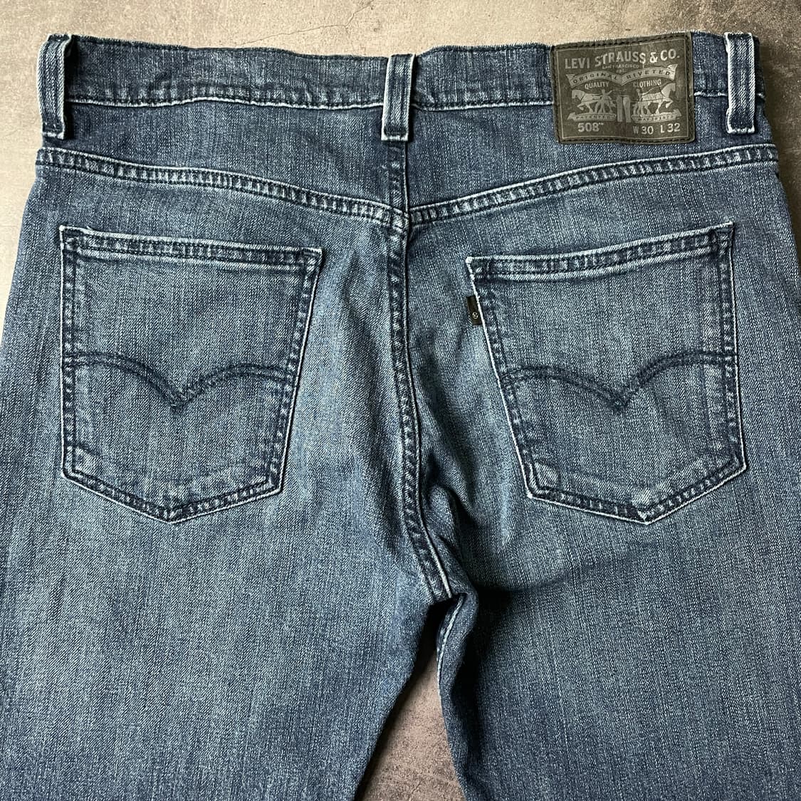 LEVI'S 리바이스508 레귤러 테이퍼드핏 코튼 데님 팬츠 A00601 상품이미지7