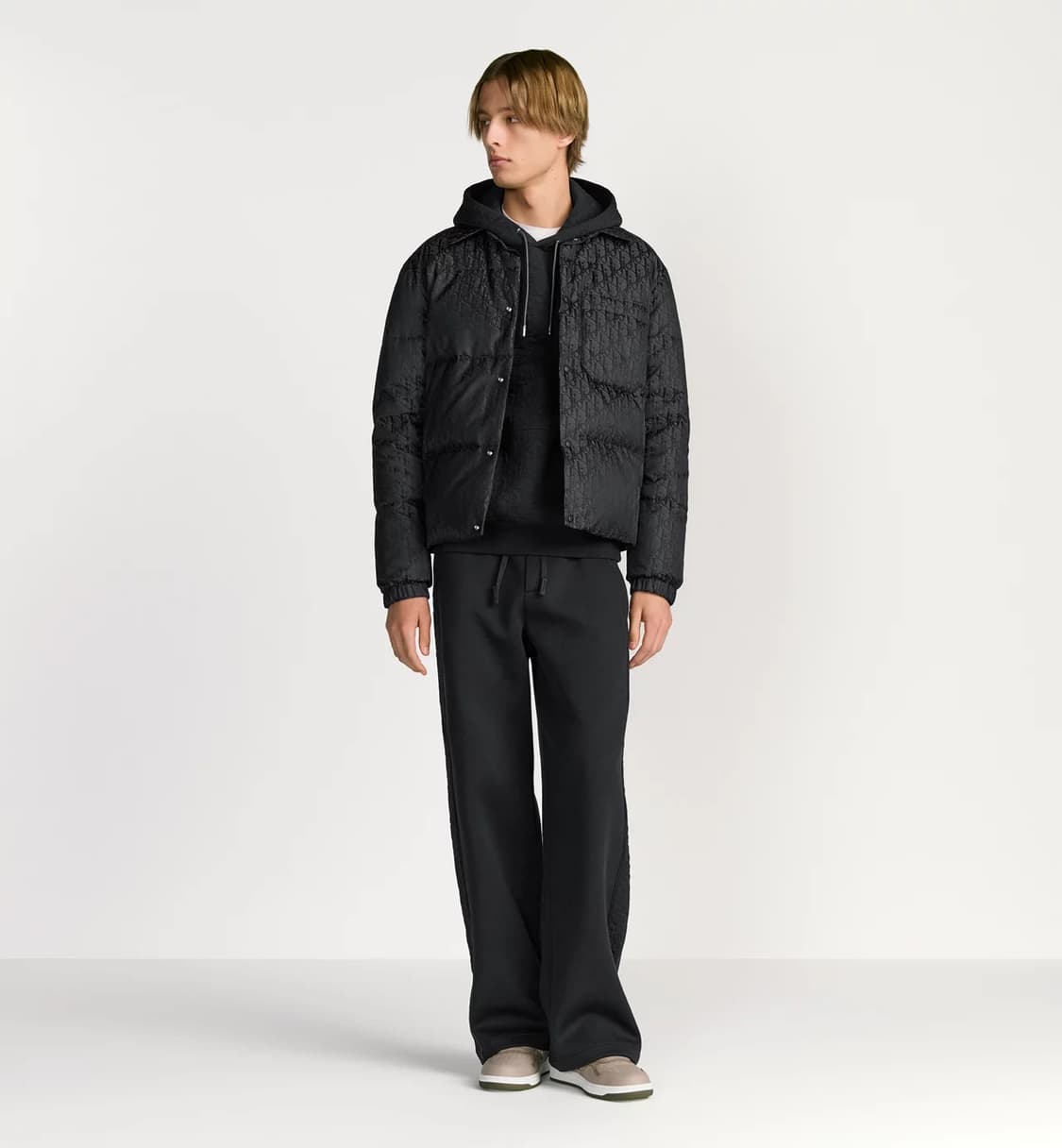 (S+ / 50) / 디올 오블리크 신상 블랙 패딩 / 26년 구매 상품이미지9