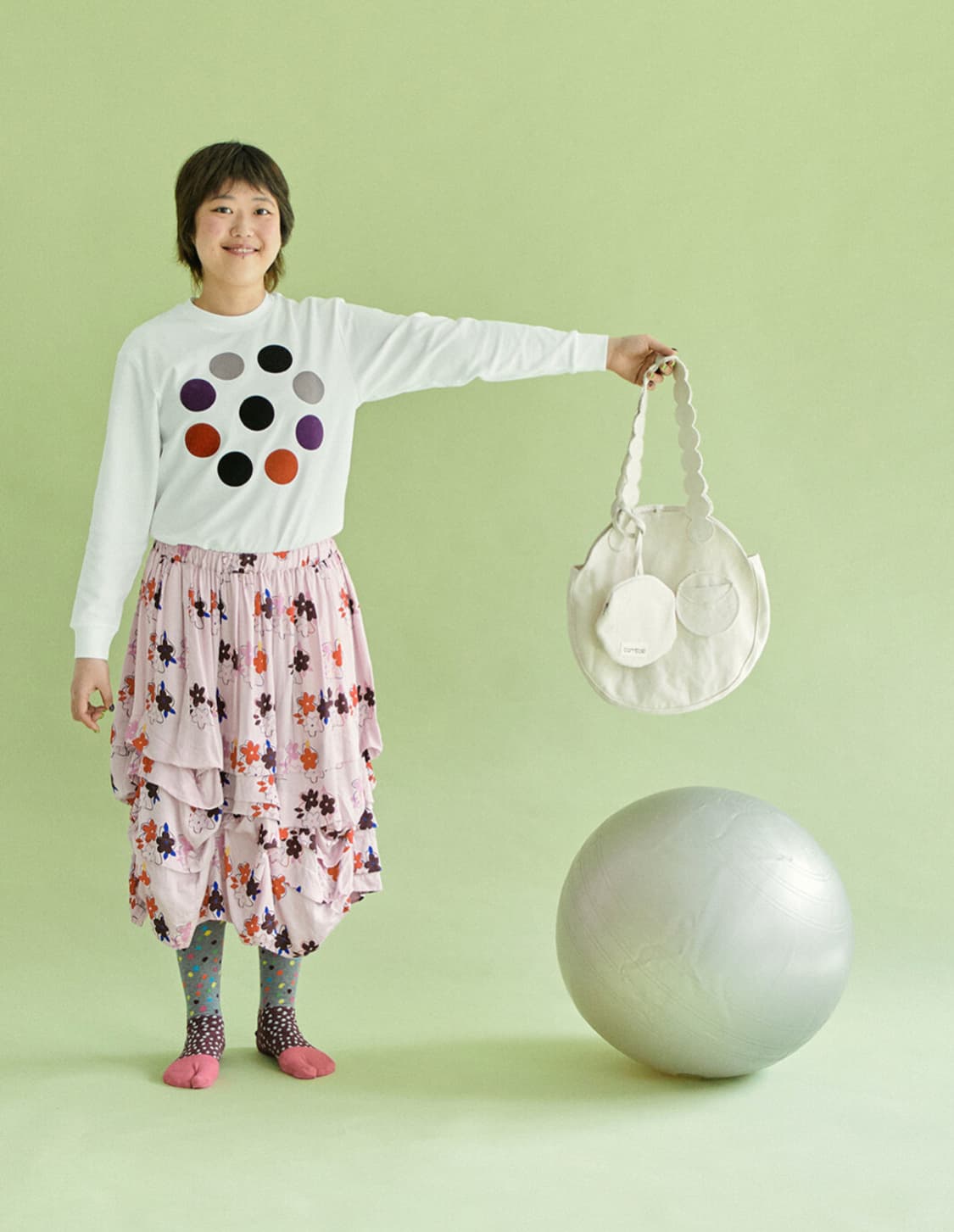 밤볼레 포쉬백 아이보리 상품이미지6