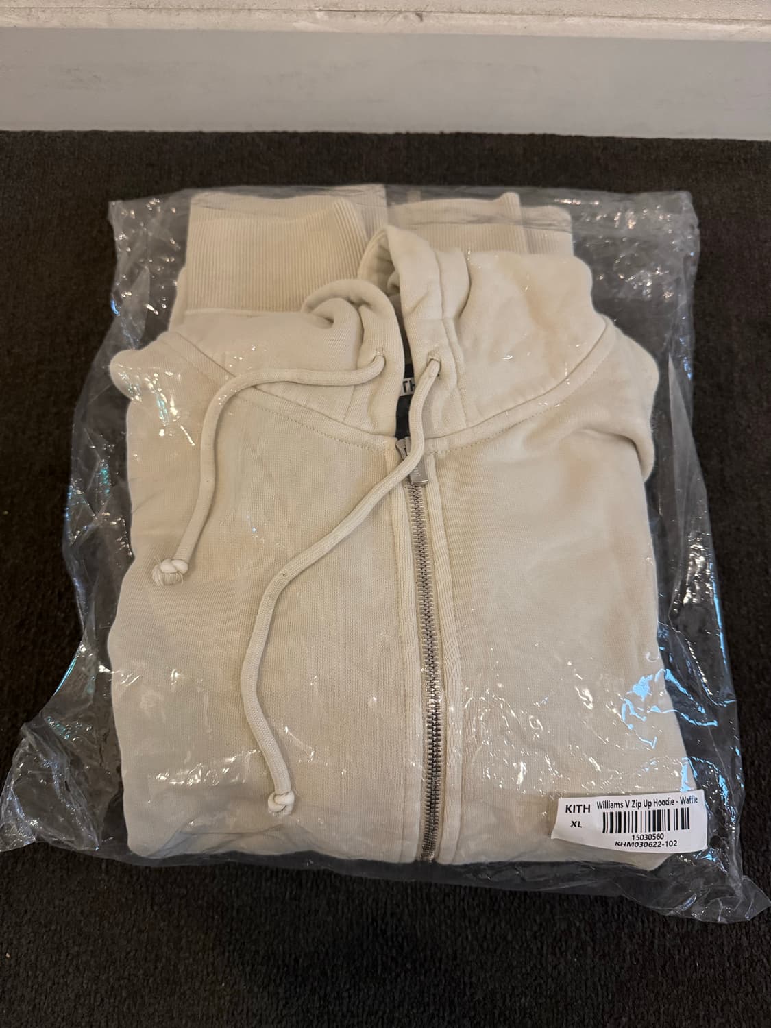 [새상품-XL]KITH 키스 인터록 윌리엄스 V 풀 집 후디 상품이미지4