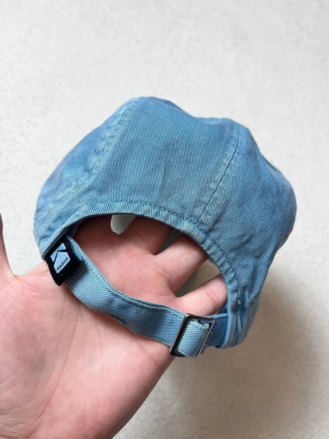 코닥 KODAK 23ss 가먼트다잉 캠프캡 Q1219 상품이미지5