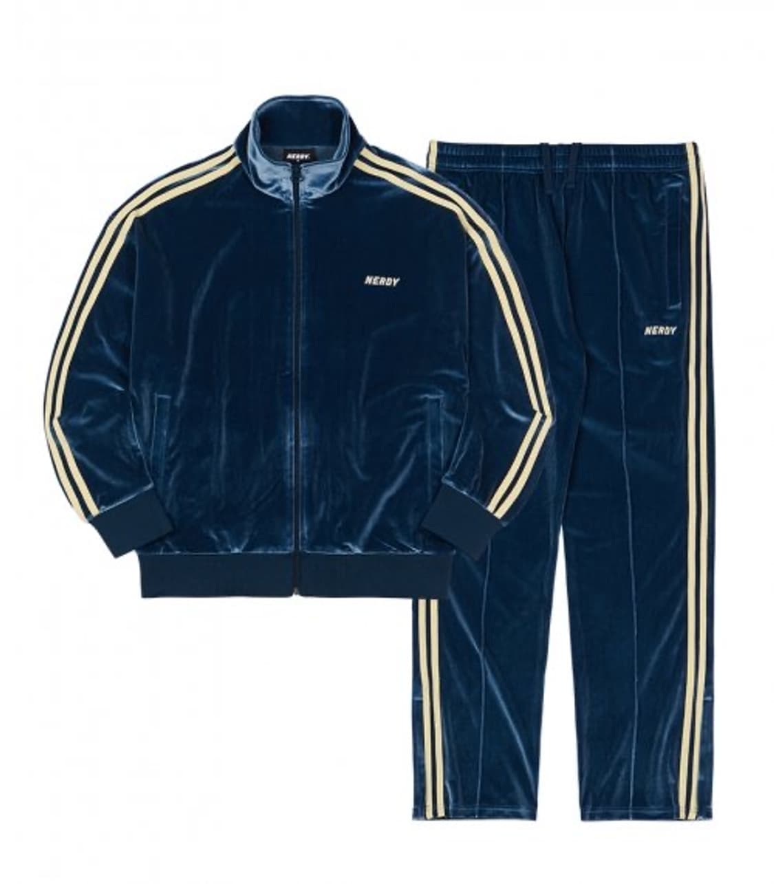 널디 NERDY 벨벳 네이비 Navy트랙 세트 상품이미지1