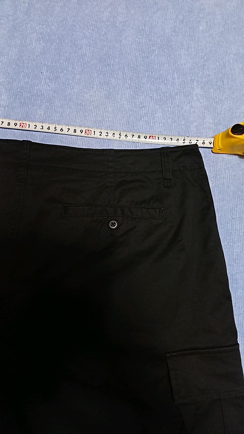 무신사 블랙카고바지 36인치 기장104 상품이미지6