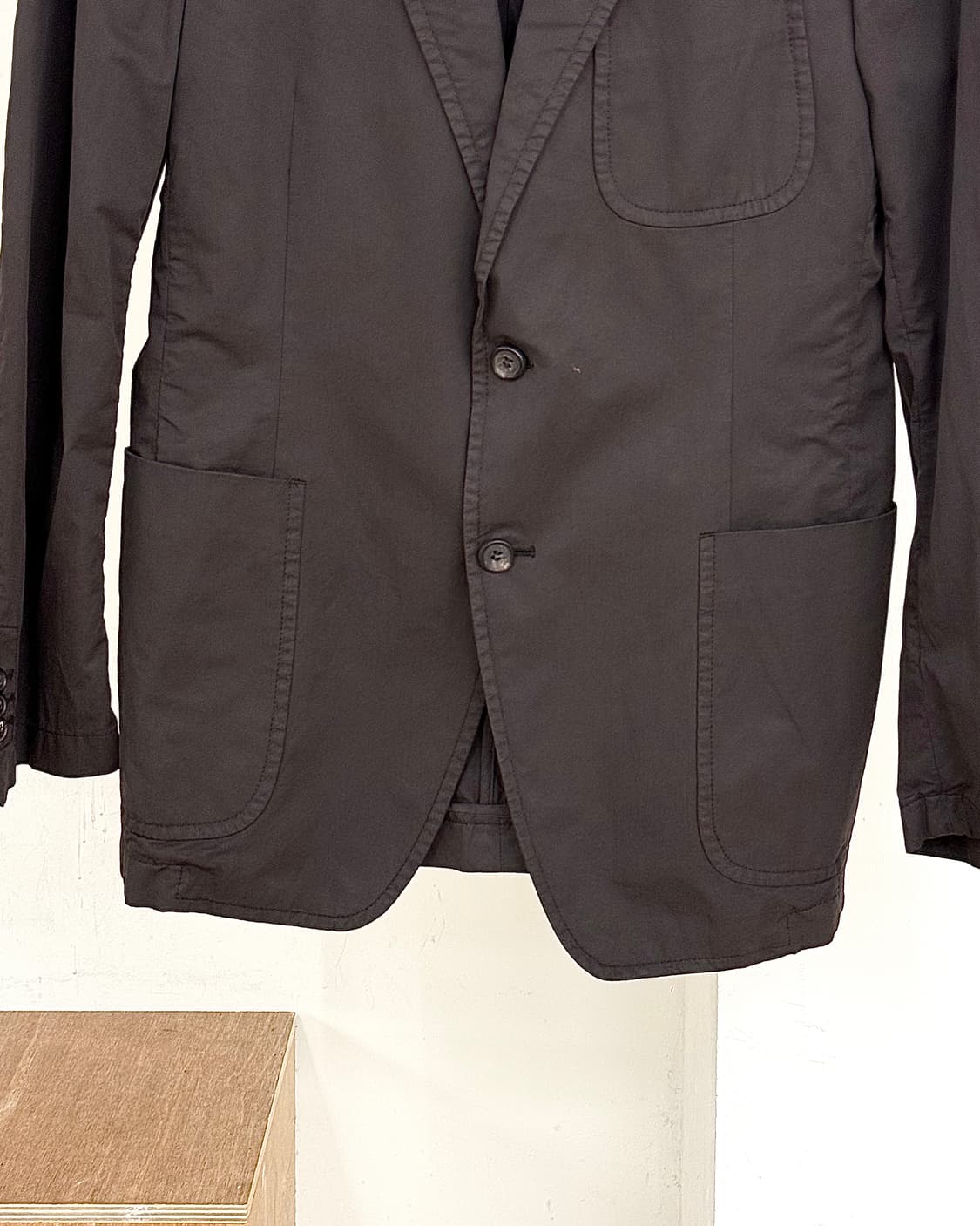 프라다 브라운 코튼 블레이저 상품이미지5