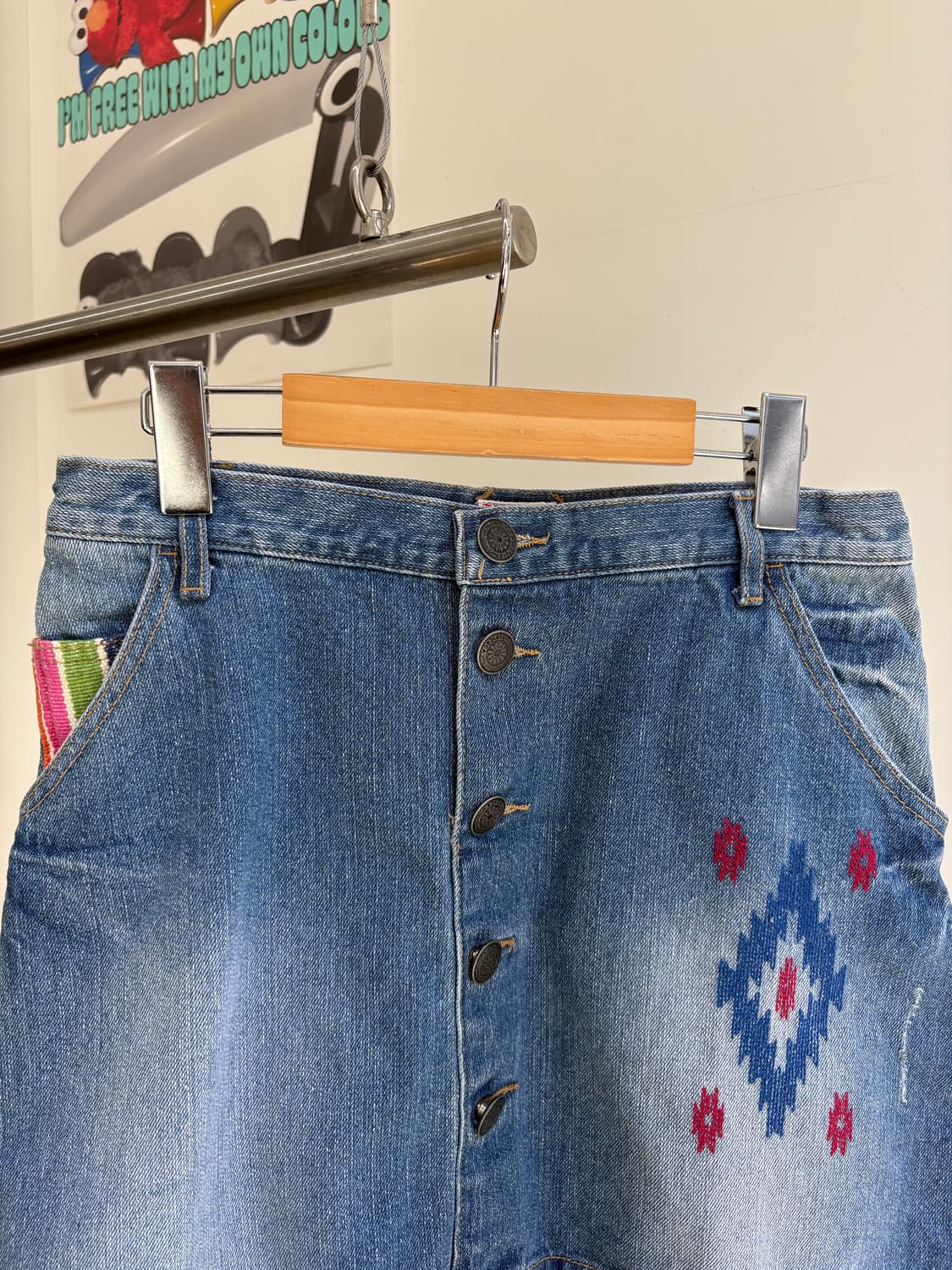 TITICACA 데님스커트 상품이미지2