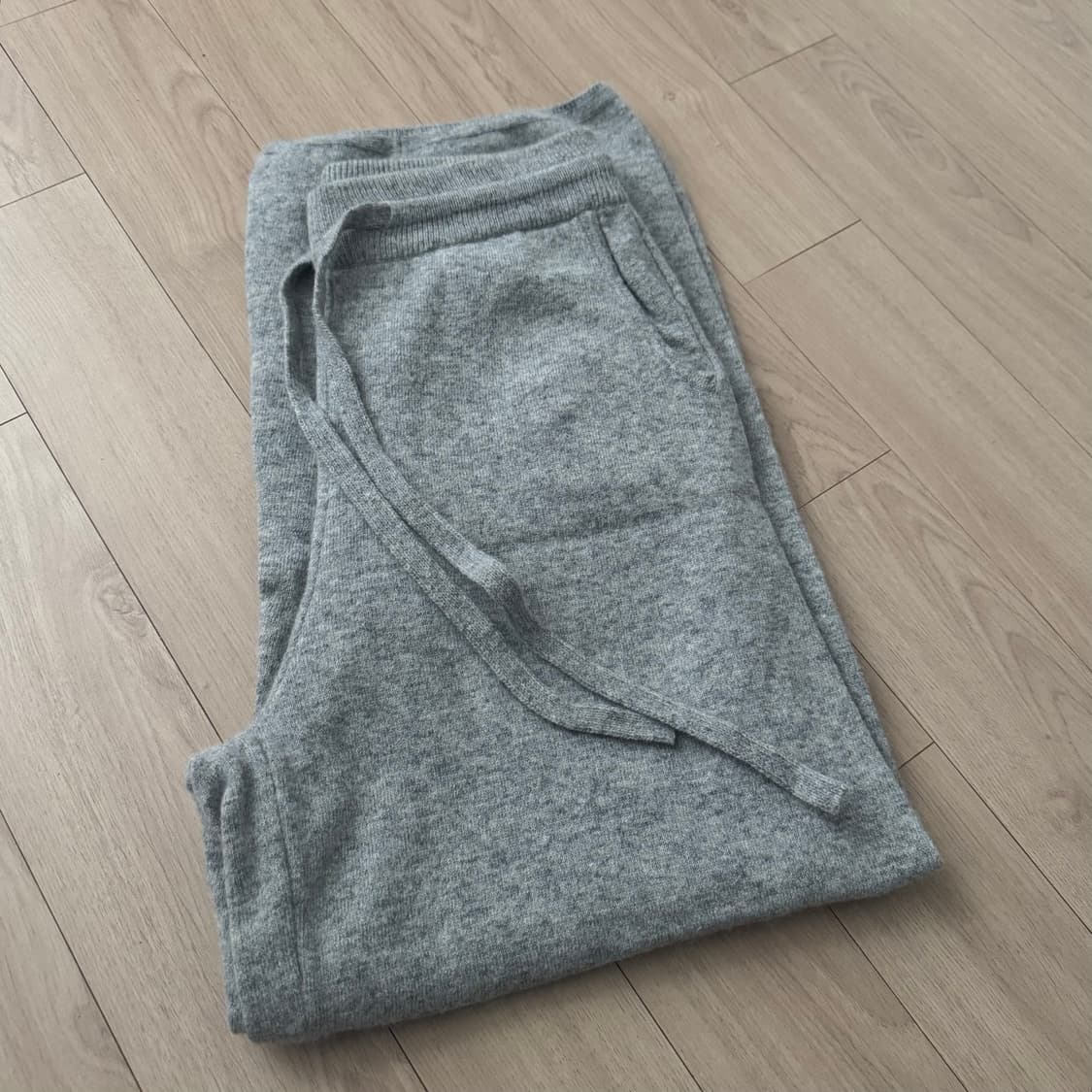 르플레인 니트 팬츠 그레이 (short) 상품이미지4