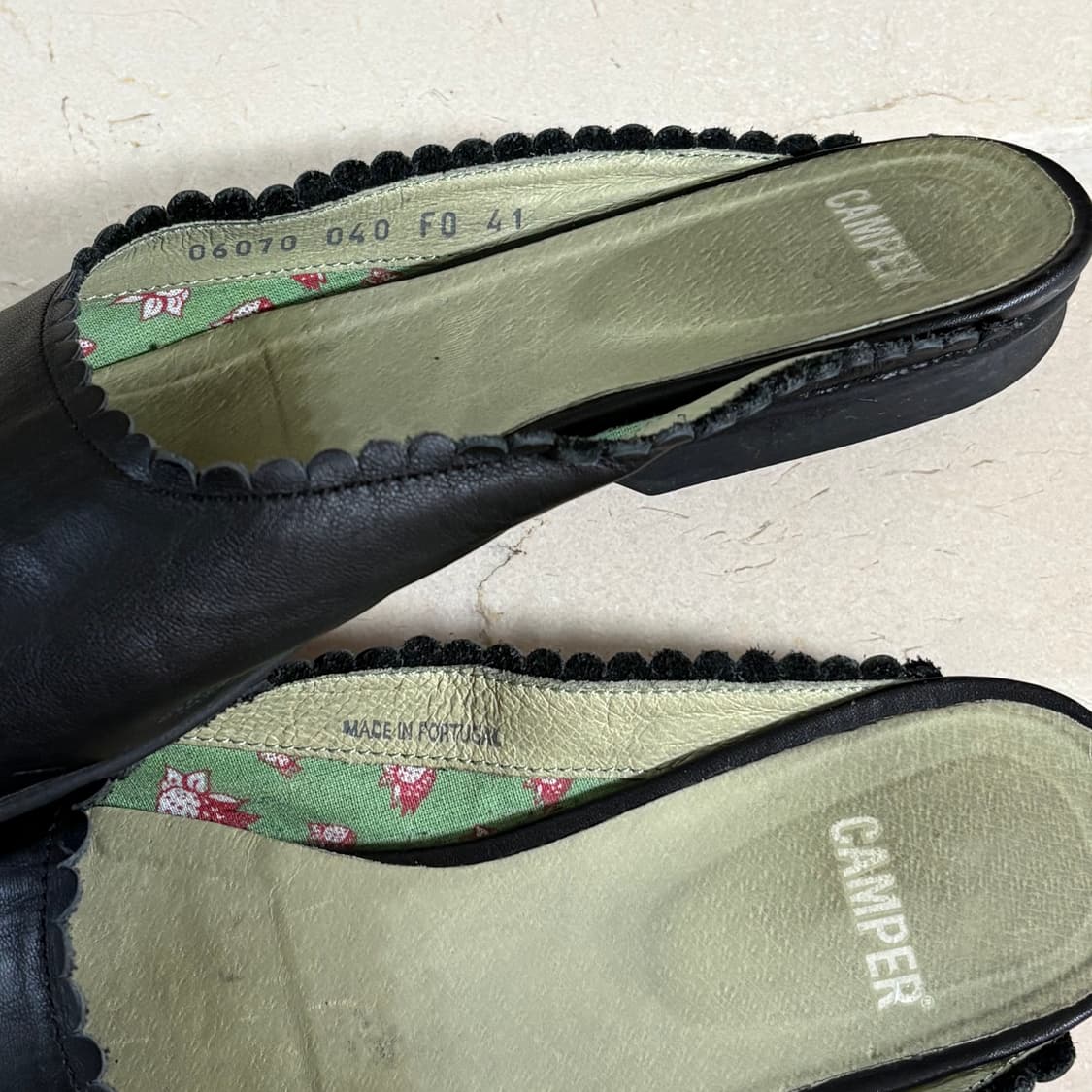 Camper Leather Flat Mule  상품이미지7