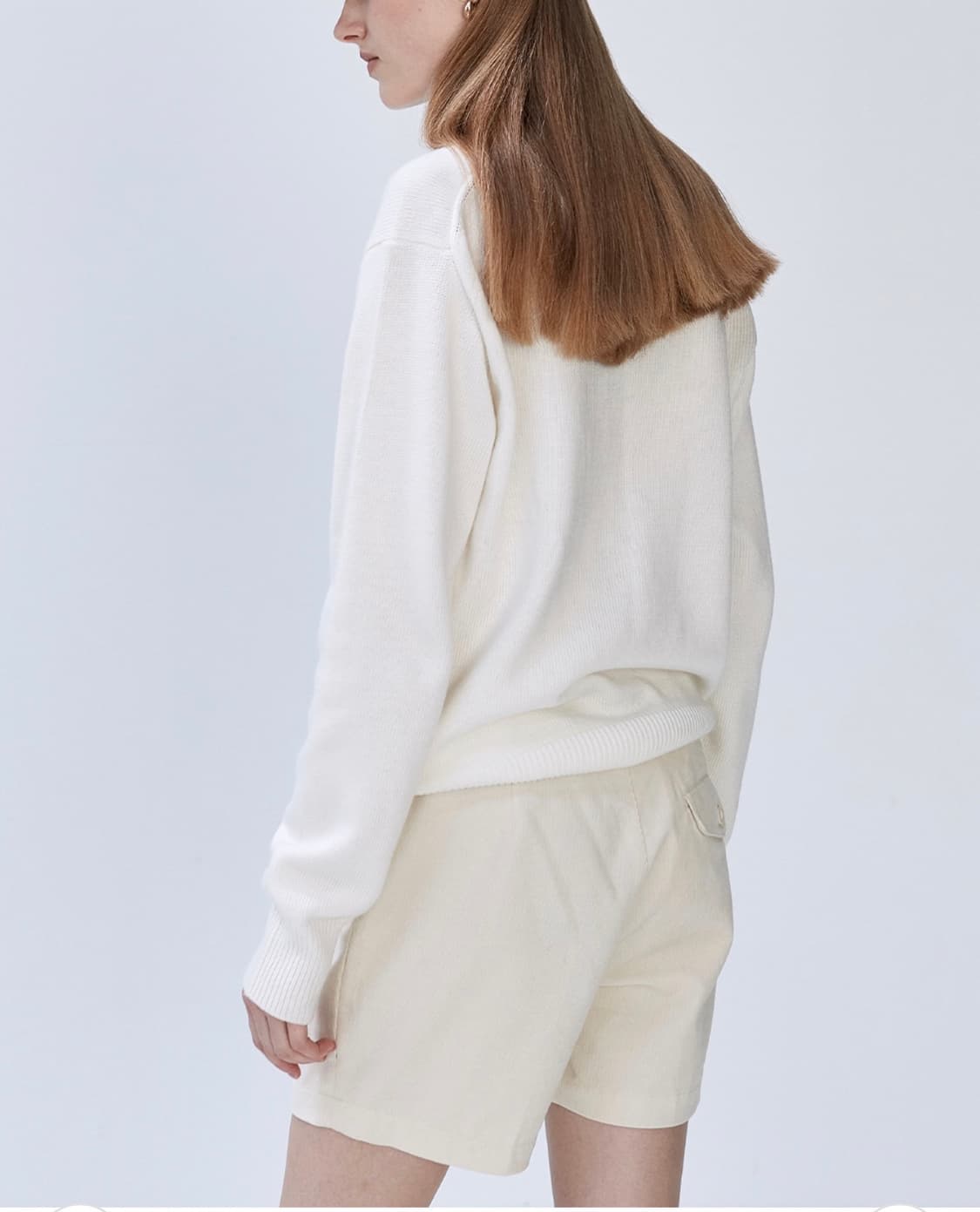 마리떼 프랑소와 저버 클래식 로고 니트 아이보리 상품이미지2