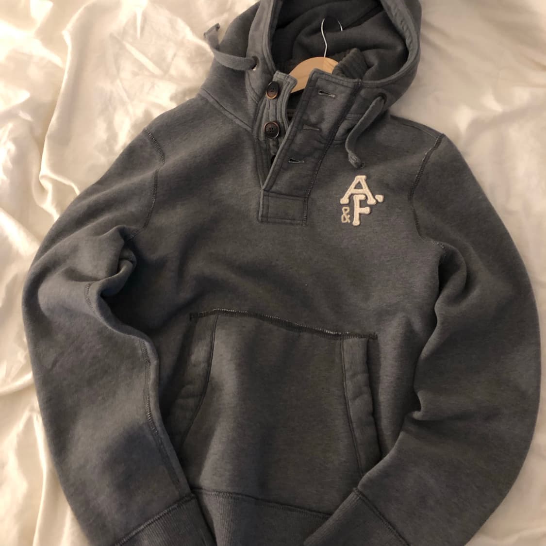 아베크롬비 진그레이 후디  상품이미지2