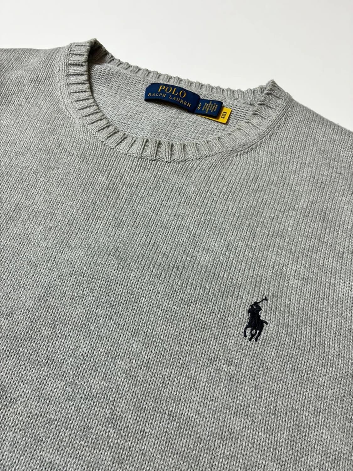 폴로 랄프로렌 큐알 신형 코튼 니트 PN8445 상품이미지3