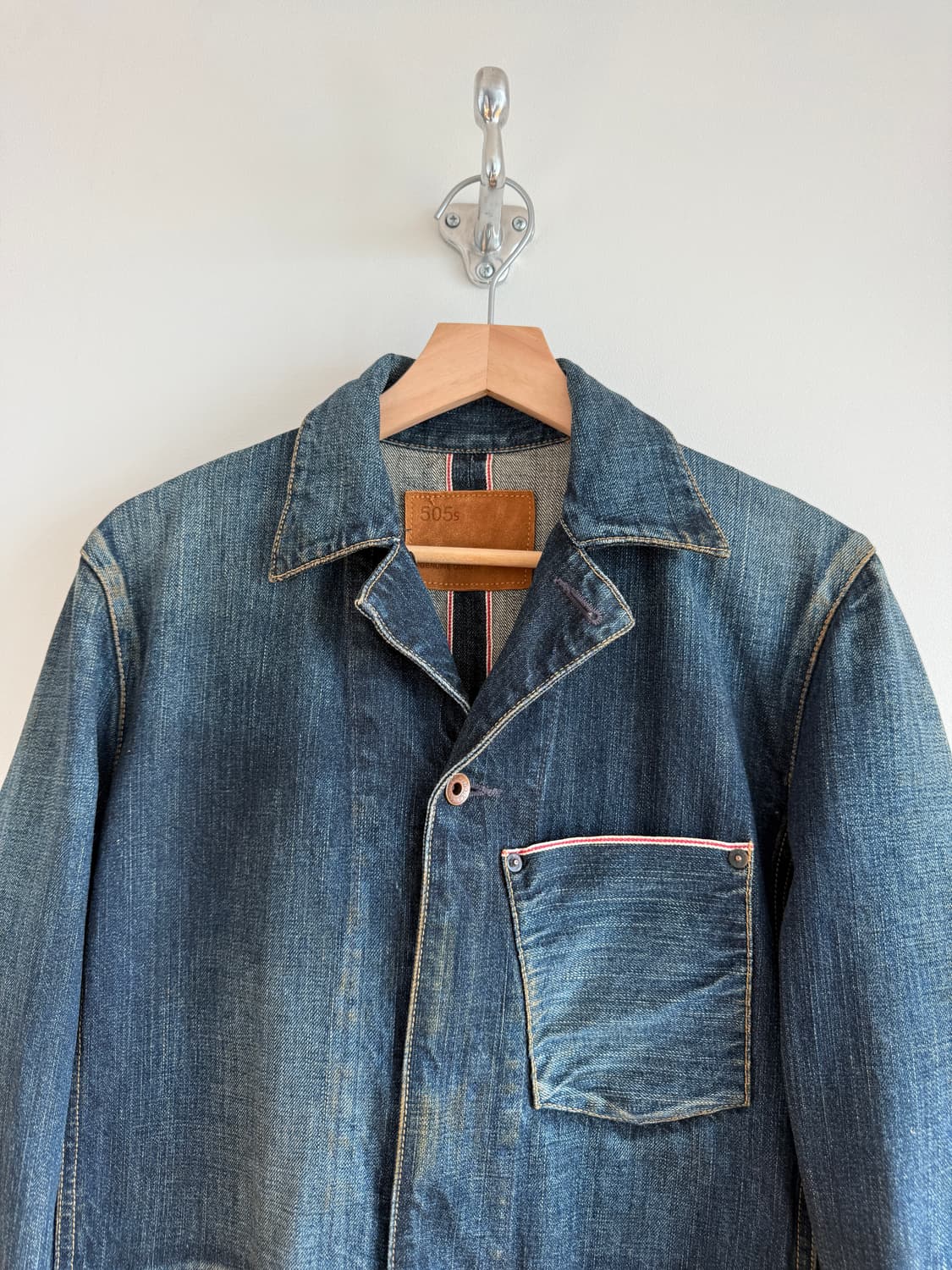 에드윈(EDWIN) 데님 셀비지 커버울 상품이미지3