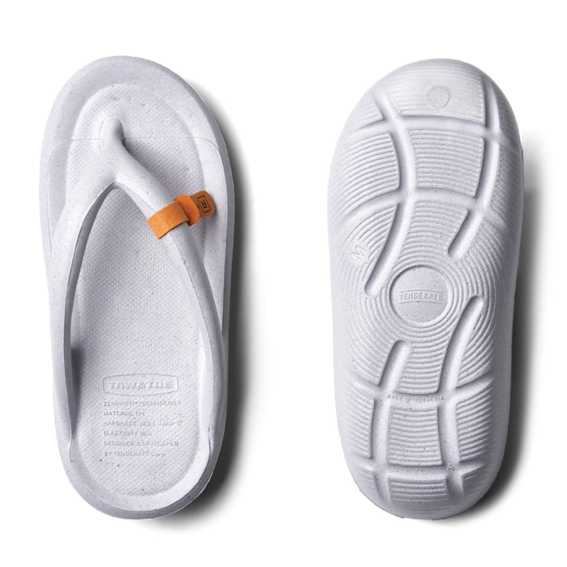 새상품(S) 토앤토 x 로우로우 플립플랍 제로비티 리사이클 크림 파우치 상품이미지4