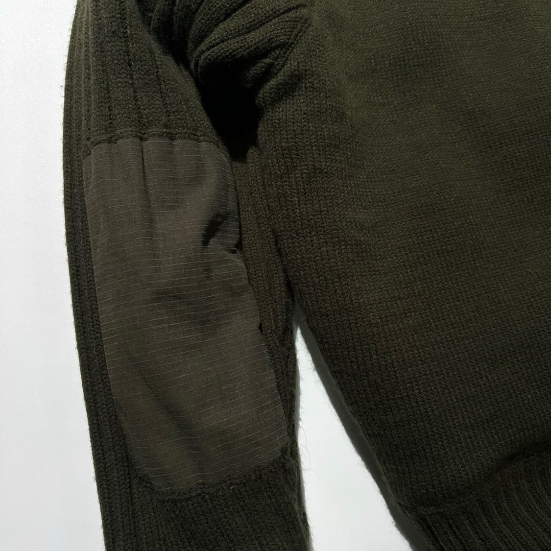 쇼트 쉐르파 니트 후드집업 상품이미지6