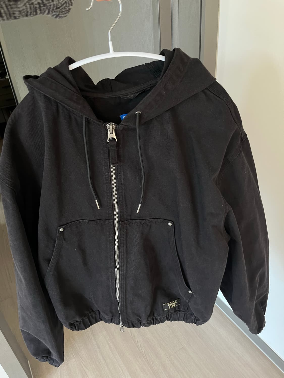 자라 dnwr 워싱 후드 상품이미지1