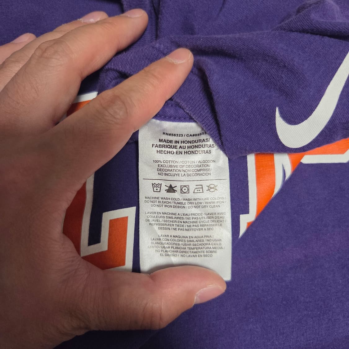 Nike 빈티지 프린팅 반팔 티셔츠 L(100) 상품이미지4